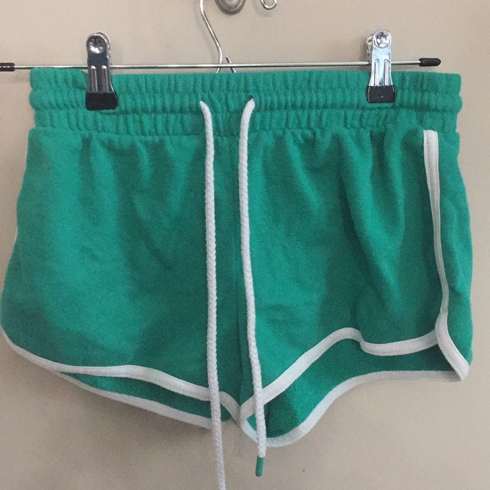 Garage Comfy Green Shorts
